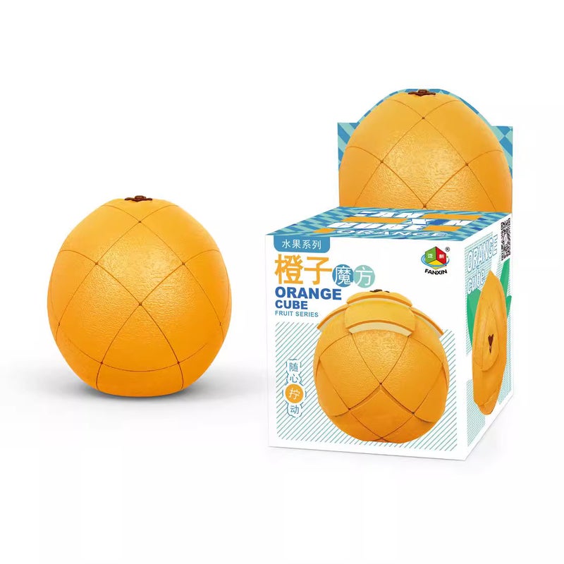 [Yitong] Pan-New Fruit Rubik'S Cube Special-Shaped Second-Order Apple, Banana, Lemon, Orange, Peach And Pear Rubik'S Cube - Image 3