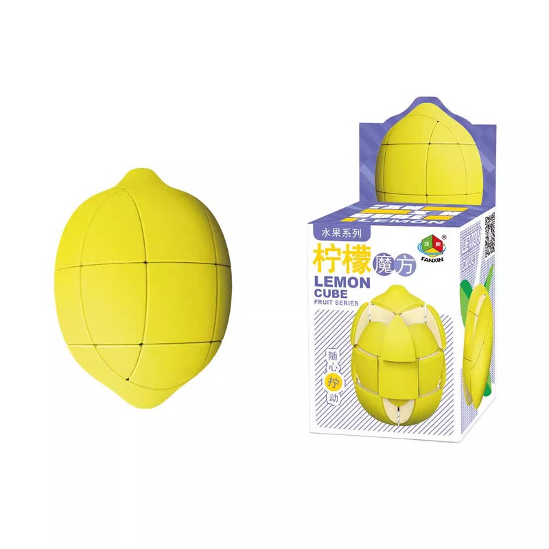 [Yitong] Pan-New Fruit Rubik'S Cube Special-Shaped Second-Order Apple, Banana, Lemon, Orange, Peach And Pear Rubik'S Cube - Image 5