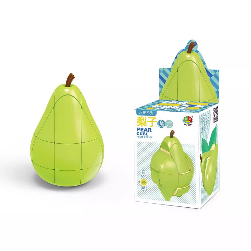 [Yitong] Pan-New Fruit Rubik'S Cube Special-Shaped Second-Order Apple, Banana, Lemon, Orange, Peach And Pear Rubik'S Cube - Image 4