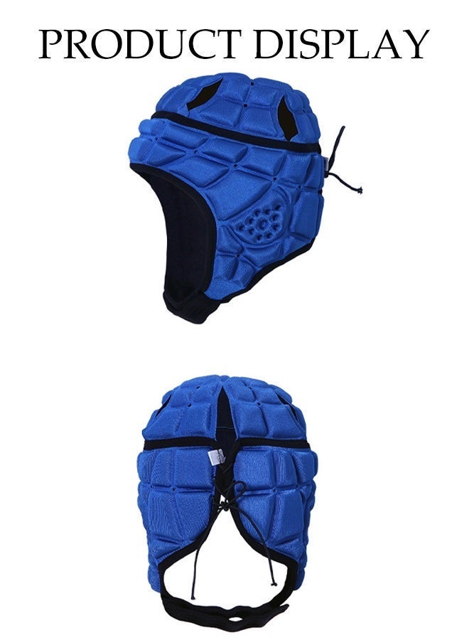 DUNISO Children's Football Helmets,Goalkeeper Helmet,Youth Football Head Guards,Soft  Padded Helmet, Headgear Protective， Safety Anti Collision Soft Hats, Ski and Cycling Head Guards - Image 4