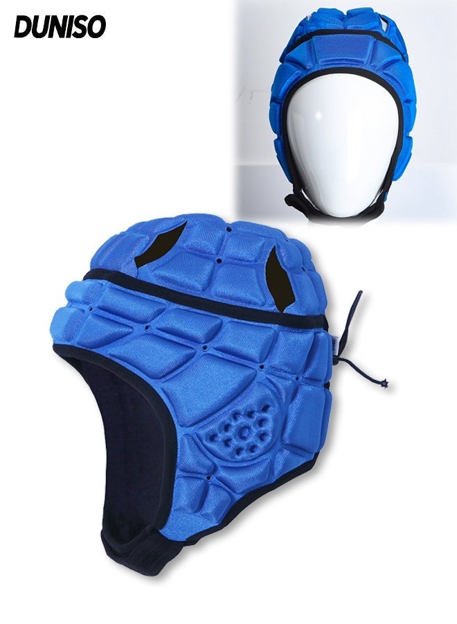 DUNISO Children's Football Helmets,Goalkeeper Helmet,Youth Football Head Guards,Soft  Padded Helmet, Headgear Protective， Safety Anti Collision Soft Hats, Ski and Cycling Head Guards - Image 1