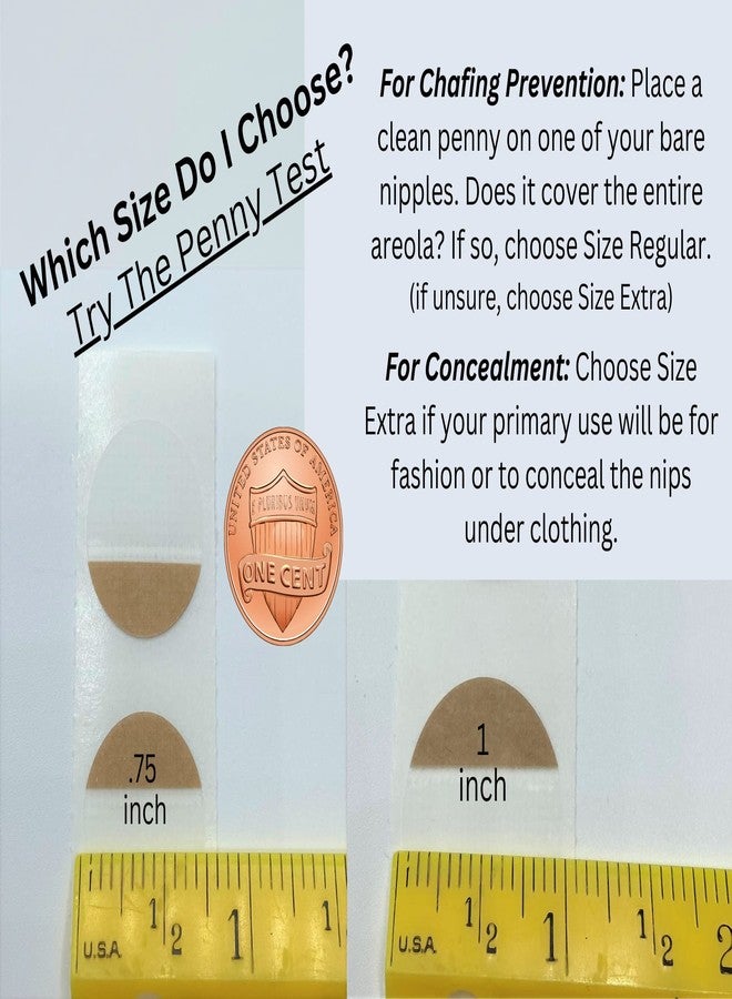 NipEaze - 4pack Value - The Original Transparent Nip Protector - Nipple Chafing Prevention; 62 pairs - Image 5