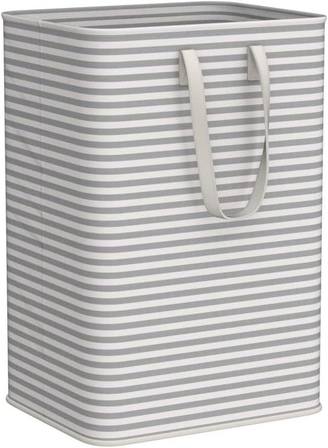 Xpandio 80 L Linen Laundry Hamper Collapsible Large Laundry Baskets With Easy Carry Handles Freestanding Storage Basket (Classic) - Image 1