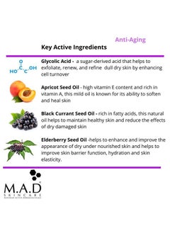 M.A.D Skincare M.A.D Skincare Anti-Aging Youth Transformation Glycolic Mask 2 oz.  - Image 3