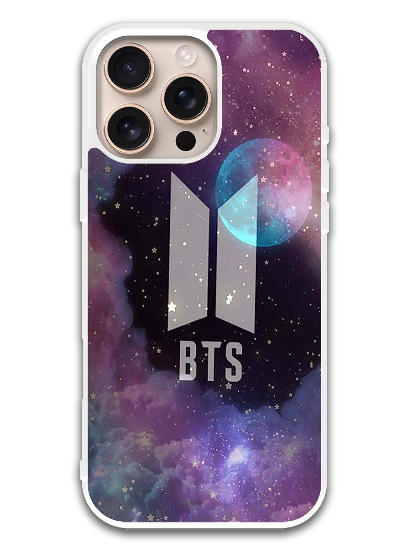 Theodor Protective Case Cover For APPLE IPHONE 16 Pro BTS (White Bumper) - Image 1