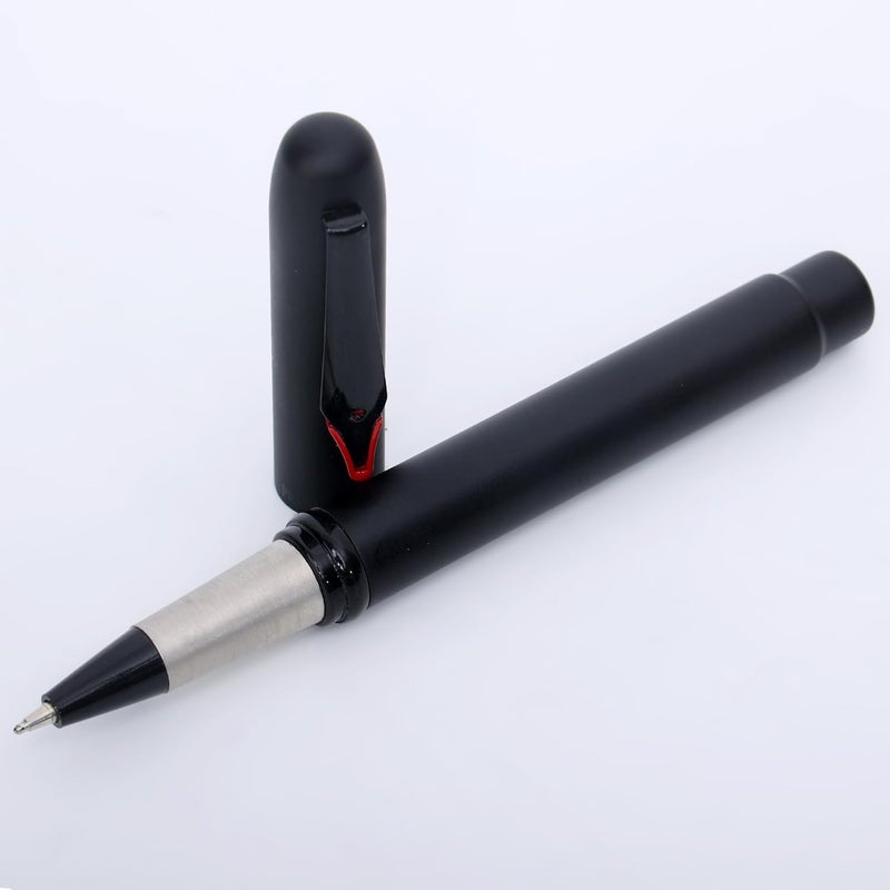 crewtone 20528 Queen Roller Ball Pen Black Color Luxury Metal Pen with Magnet Cap Auto Closer Arrow Clip, Gift Set For Men & Women, Professional, Executive, Nice Pen With Gift Box, - Image 2