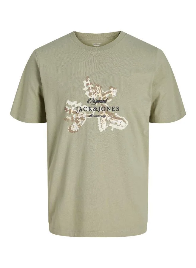 Graphic Crew Neck T-Shirt