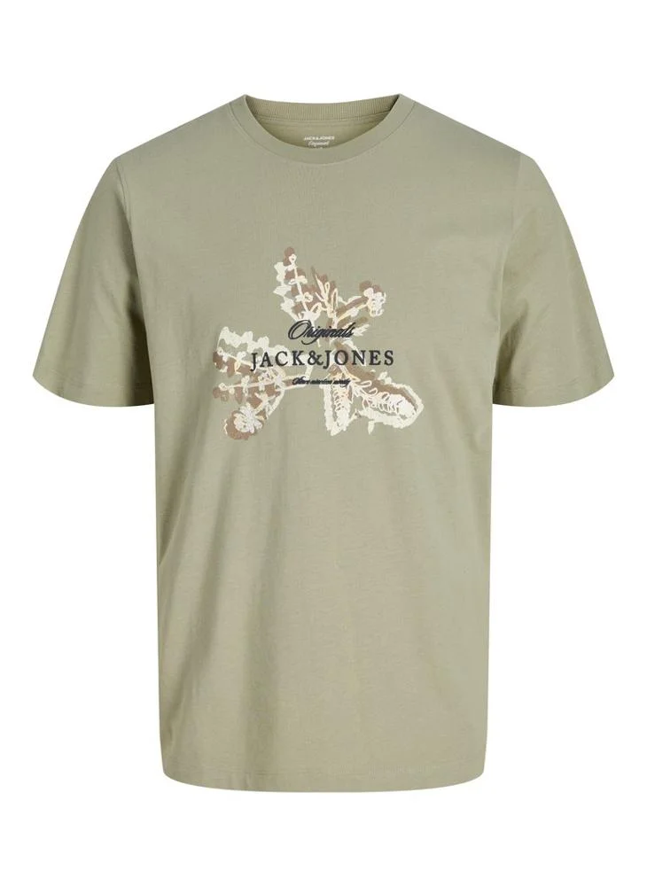 JACK & JONES Graphic Crew Neck T-Shirt