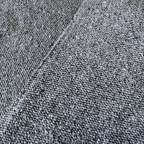 Open Road Goods Handmade Solid Color Yoga Blanket - Thick Mexican Blanket or Throw - Made for Yoga! (Charcoal Blanket) - Image 5