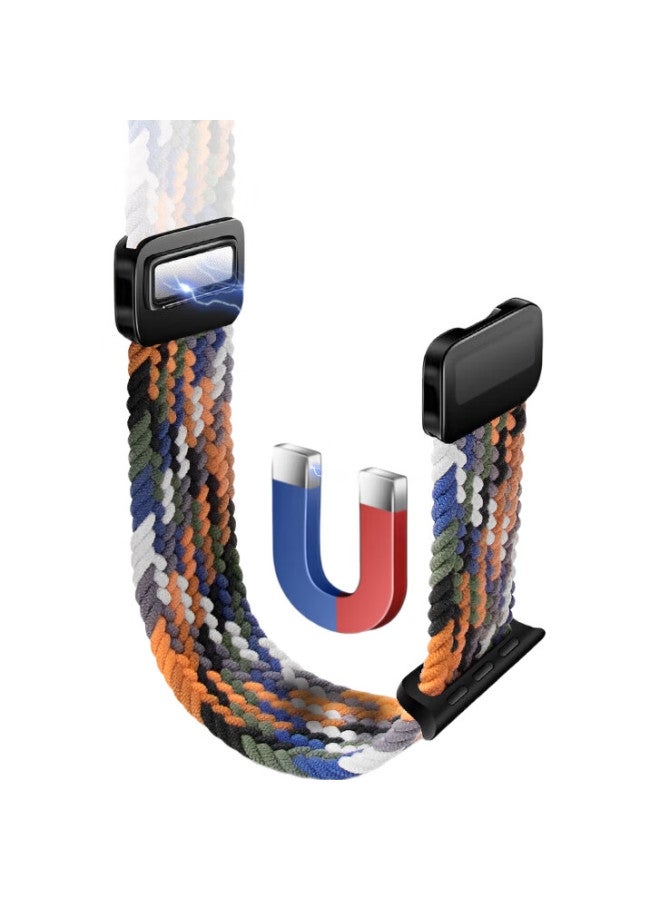 BHO Suitable For Apple Watch Band, Apple Watch S10/Ultra2/S9/Se Braided Loop Band, Iwatch S8/7/6/5/4 Nylon Watch Strap - Image 3