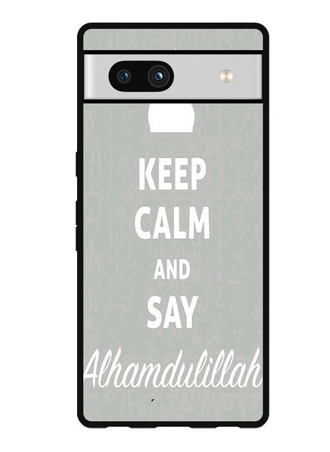 Protective Case Anti Scratch Shock Proof Bumper Cover For Google Pixel 7a Keep Calm