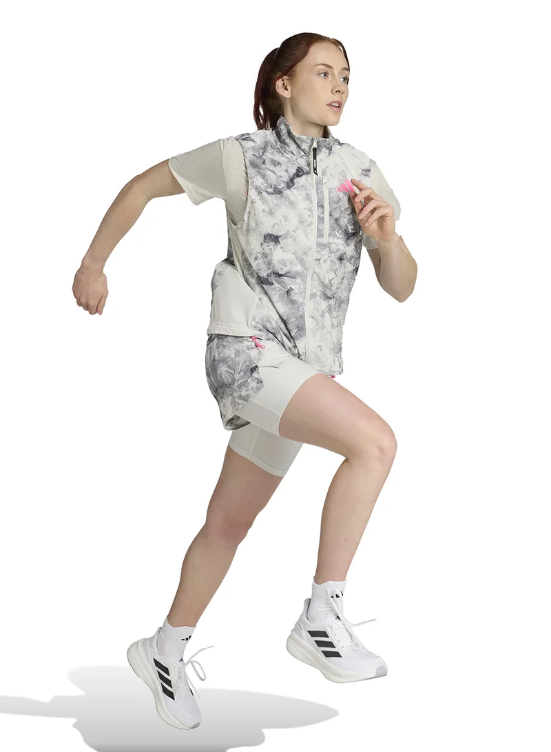Adidas Own The Run Spray Dye Vest