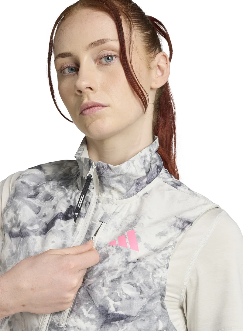 Adidas Own The Run Spray Dye Vest