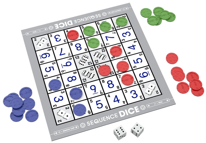 Jax SEQUENCE Dice by Jax - An Exciting Game of Strategy , Other - Image 3