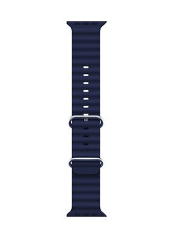 PROVENGE High quality Silicone Smart watch Strap Band for Apple Watch Ultra /9/8/7/6/5/4/3/2/SE 38mm 40mm 41mm Strap Watch Bracelet Blue  - Image 2