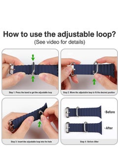 PROVENGE High quality Silicone Smart watch Strap Band for Apple Watch Ultra /9/8/7/6/5/4/3/2/SE 38mm 40mm 41mm Strap Watch Bracelet Blue  - Image 3