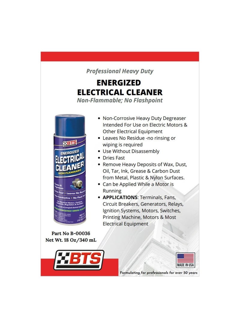 BTS ENERGISED ELECTRICAL CLEANER 18 OZ (340 ML) - Image 2