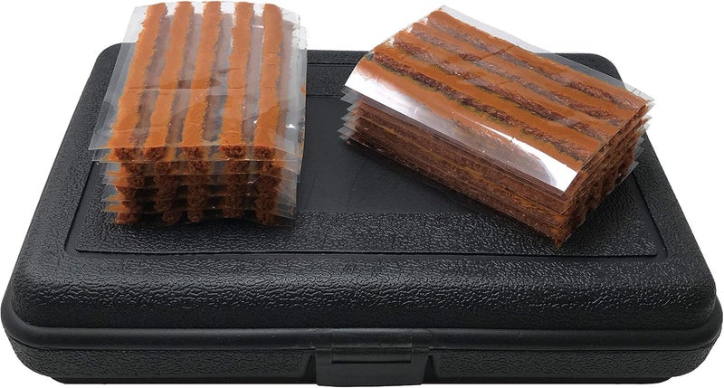 Sherco-Auto Professional 65 Piece Flat Tire Repair Kit with Plug Probe & Needle Tool for Car Truck Motorcycle ATV - Image 3