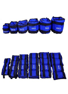 YOMA 2-Piece Of Adjustable Ankle Weight (0.5Kg , 1Kg , 1.5Kg , 2Kg , 3Kg )  - Image 2