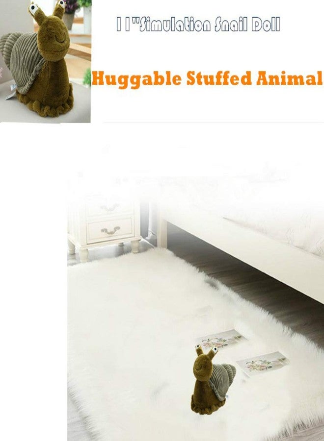 CHELEI2019 Stuffed Animal Snail Plush Toy Soft Doll Toy Gifts for Kids& Adults,11'' - Image 2
