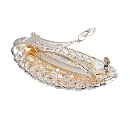 IPINK New Women Pearl Flower Hair Clip Barrette Hairpin - Image 4