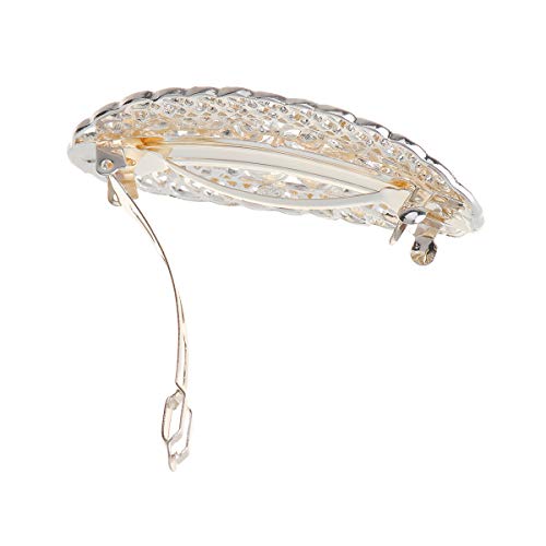 IPINK New Women Pearl Flower Hair Clip Barrette Hairpin - Image 5