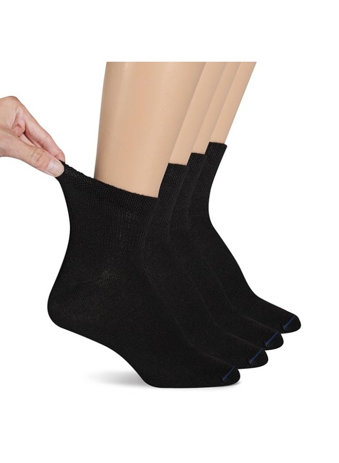 Dr. Scholl's Women's Diabetes & Circulator Socks-4 & 6 Pair Packs-Non-Binding Moisture Management