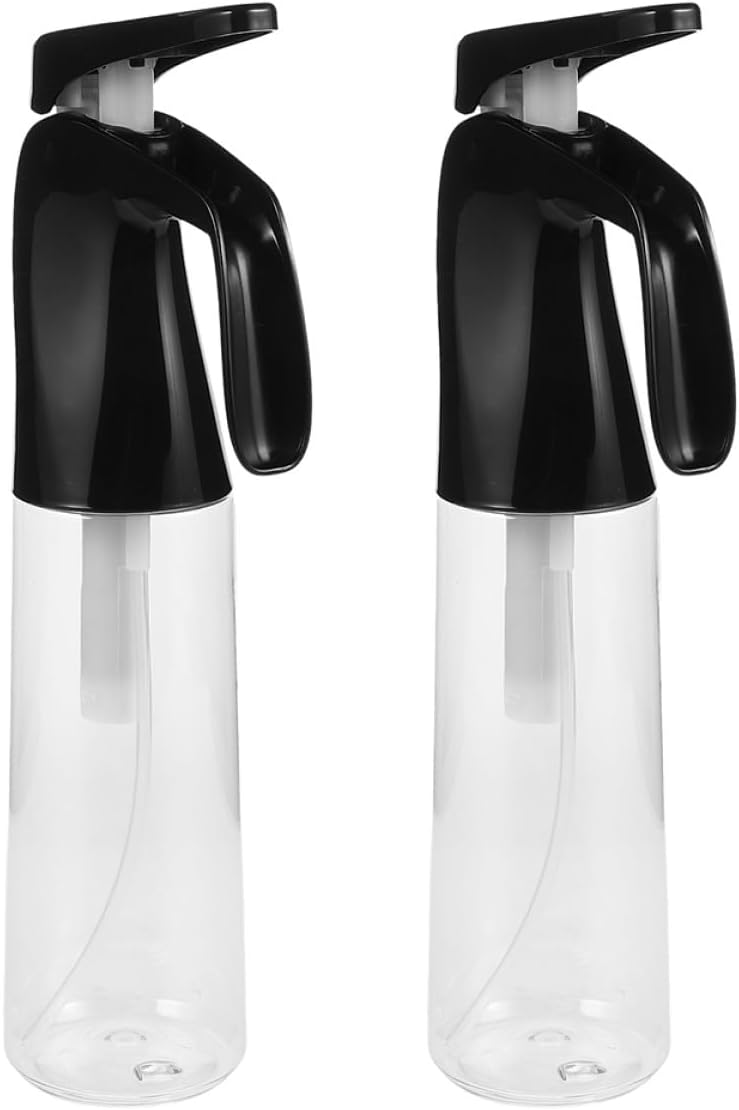 CHILDWEET 2pcs 200ml Continuous Spray Bottles for Hair Moisturizing, Fine Mist Plastic Mister Bottles for Salon Styling and Personal Care - Image 1