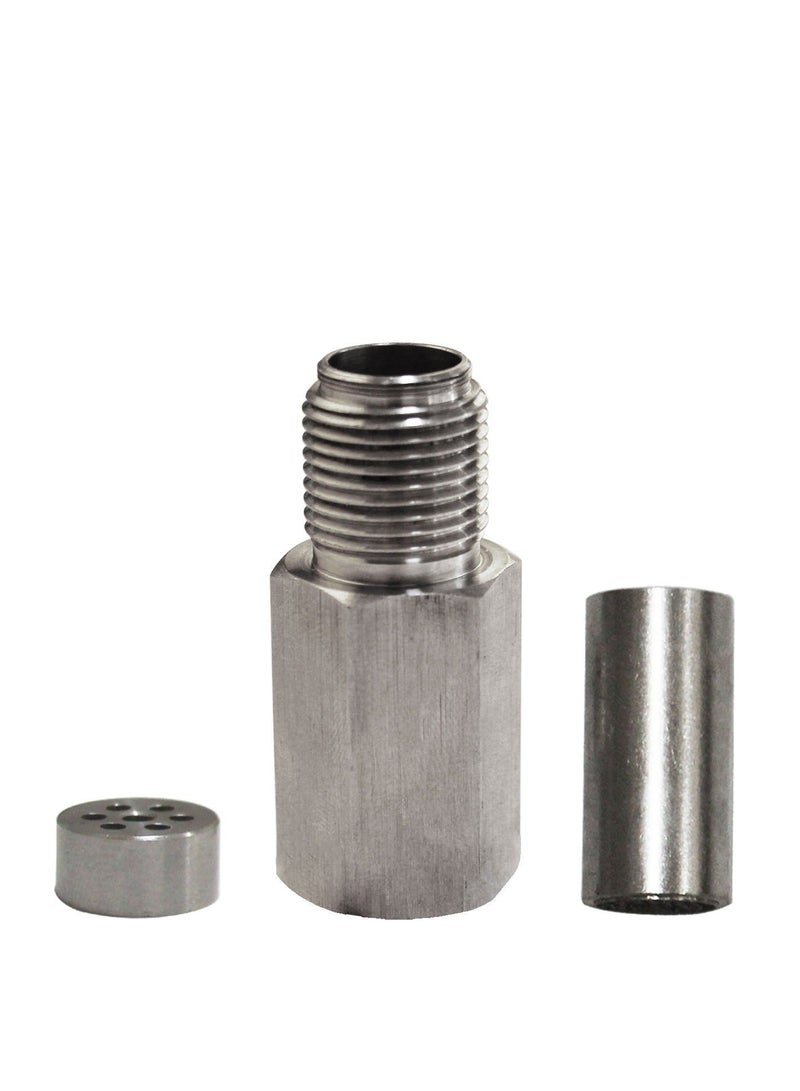 ULHYC Car Universal O2 Oxygen Sensor Spacer Engine Light Adapter Bung Catalytic Converter Fix - Image 1