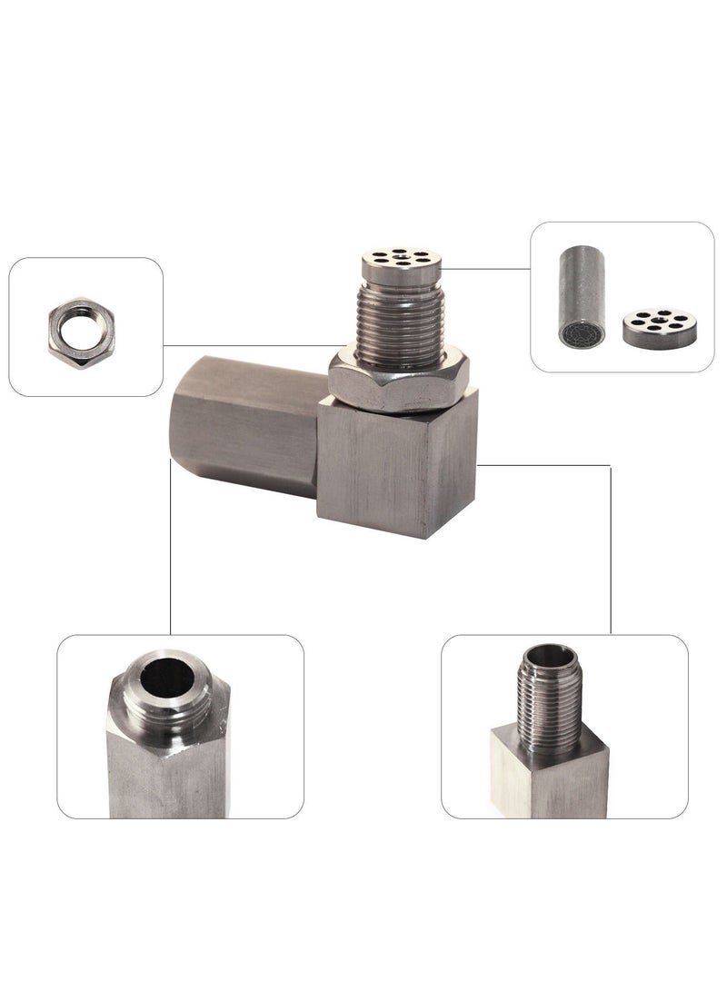 ULHYC Car Universal O2 Oxygen Sensor Spacer Engine Light Adapter Bung Catalytic Converter Fix - Image 3