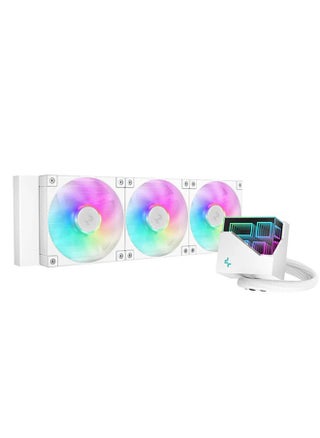 LT360 ARGB Liquid CPU Cooler, 360mm Radiator, 3*FD12 Fans, 600-2400 RPM Fan Speed, 72.04 CFM Airflow, 3400 RPM±10% Pump Speed, ARGB LED Lights, Hydro Bearing, R-LT360-WHAMNC-G-1 - pzsku/Z8A385B43A95C9D94B081Z/45/_/1724994460/05bf60dc-5a59-4bf8-9c1b-6bf70a1068f4