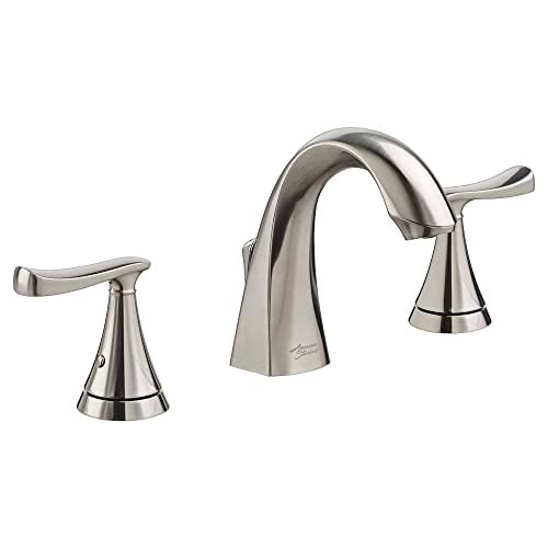American Standard 7413801.295, Chatfield 8-Inch Widespread 2-Handle Bathroom Faucet 1.2 GPM, Brushed Nickel - Image 1