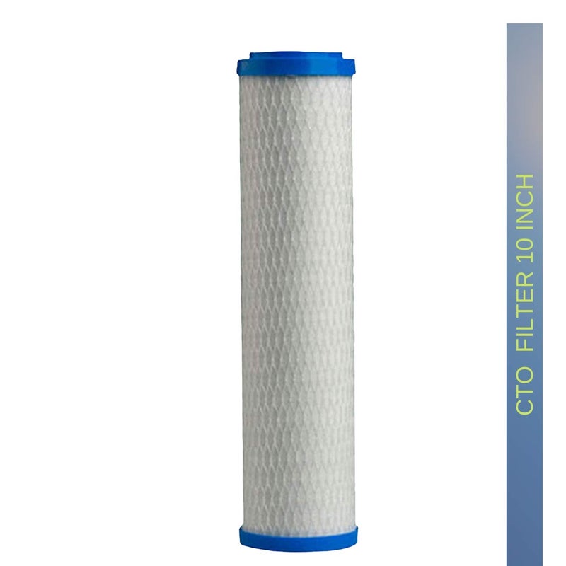 SHAPURE 10 Inch Plastic Substitute Reverse Osmosis Filters RO for Almost all RO System 345 stages GAC10 PP10 CTO10 White Set of 3 - Image 3
