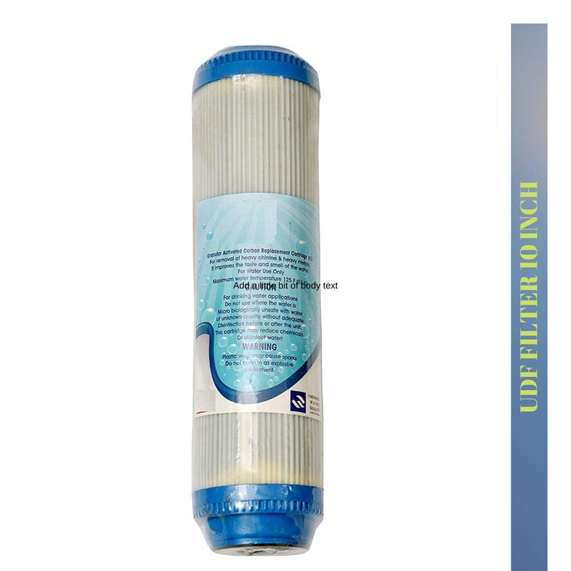 SHAPURE 10 Inch Plastic Substitute Reverse Osmosis Filters RO for Almost all RO System 345 stages GAC10 PP10 CTO10 White Set of 3 - Image 5