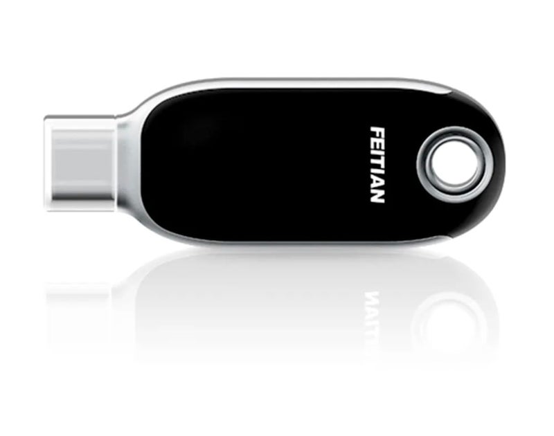 FEITIAN K40 Plus - USB Security Key - Two Factor Authenticator - USB-C with NFC, FIDO2, PIV - Help Prevent Account Takeovers - Image 2