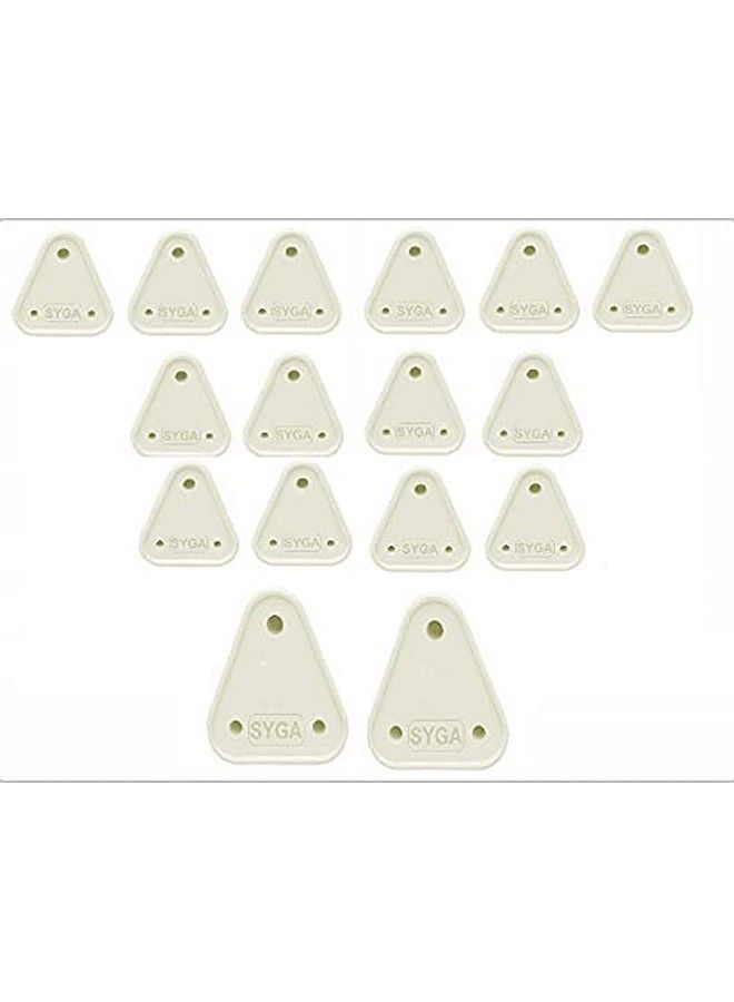 Syga Pack Of 16 Indian Plug Protector Nonflammable Combo For Baby Safety - Image 2