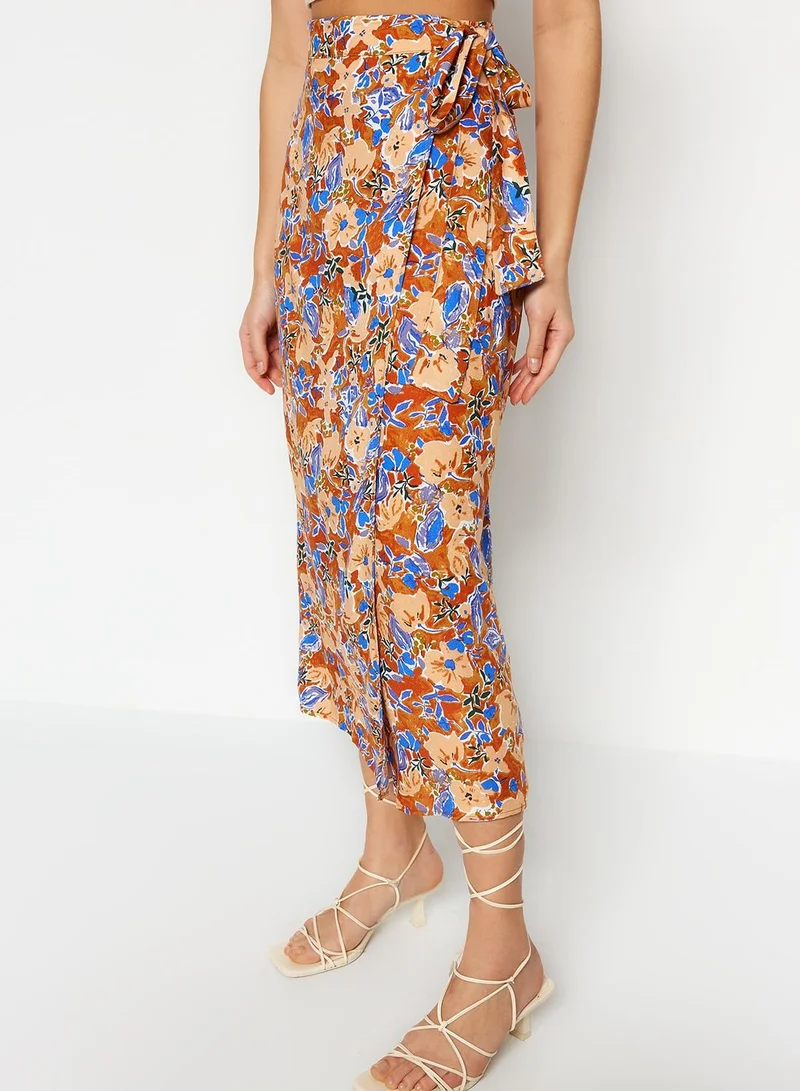 trendyol Floral Print Skirt