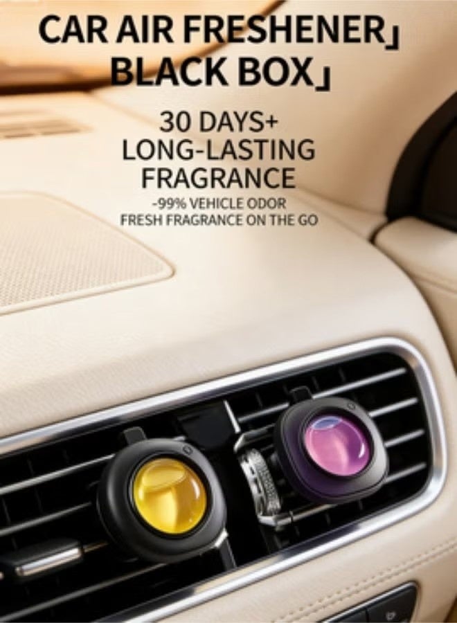 5-Pack Car Air Fresheners, Clip-On Diffusers for Car Vents, Long-Lasting Fragrance, Safe and Non-toxic, Suitable for Cars, Air Conditioners, And Fans. Premium Long-Lasting Light Fragrance, Car Interior Accessories, Suitable for Homes, Bathrooms, Wardrobes, And Car Dashboards. - Image 4