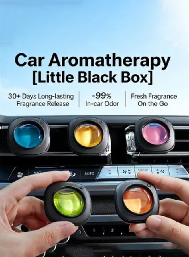 5-Pack Car Air Fresheners, Clip-On Diffusers for Car Vents, Long-Lasting Fragrance, Safe and Non-toxic, Suitable for Cars, Air Conditioners, And Fans. Premium Long-Lasting Light Fragrance, Car Interior Accessories, Suitable for Homes, Bathrooms, Wardrobes, And Car Dashboards. - Image 1