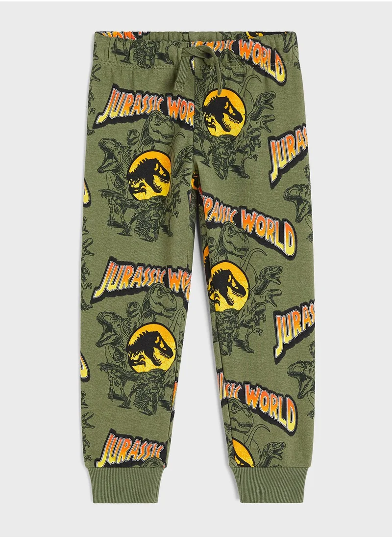 H&M Kids Jurassic World Print Sweatpants