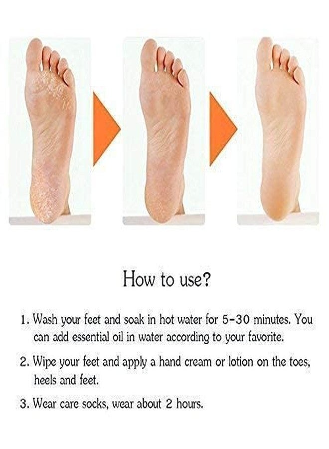 click2shop Anti Crack Full Length Silicone Foot Protector Moisturizing Socks - Foot-Care for Cracked Heels, Heel Pad for Heel Pain, Anti Crack Heel Socks (Silicon Socks) - Image 5