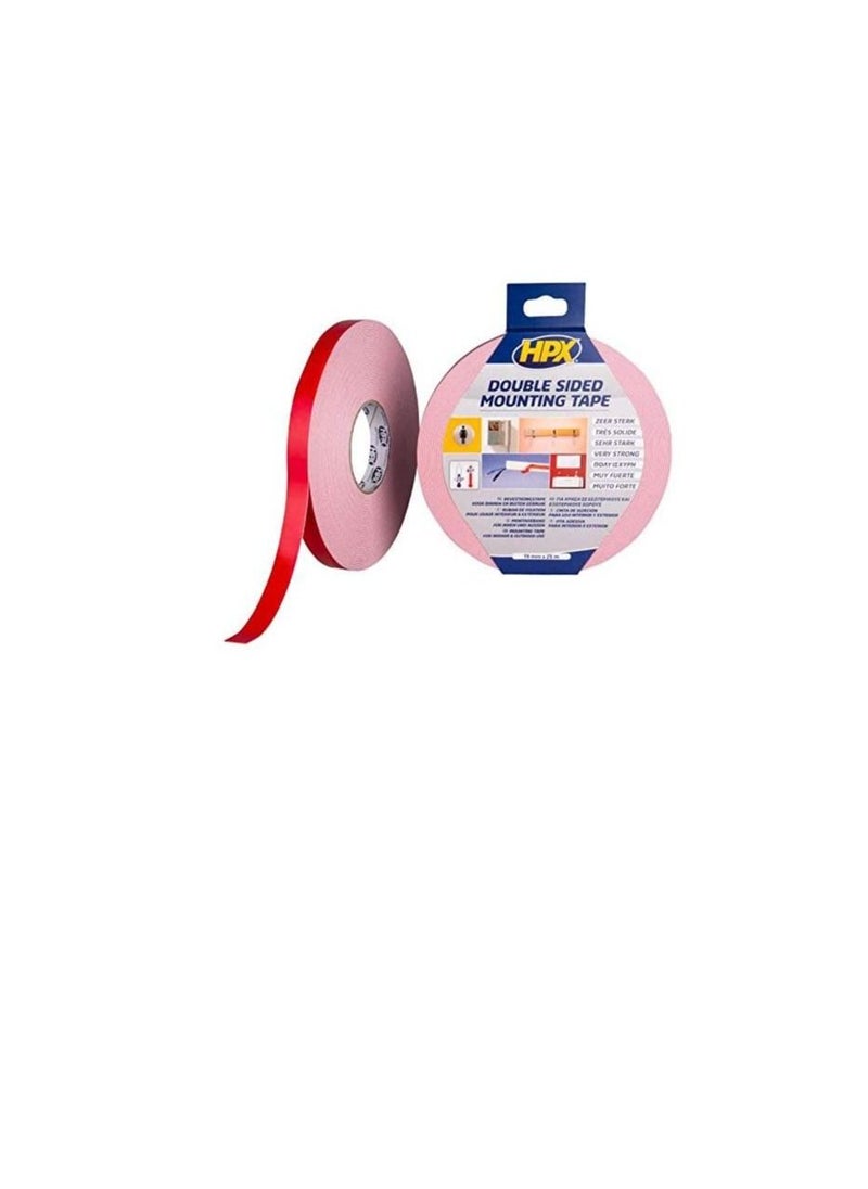HPX HPX DS 1905 Mirror Mounting with Double Side Foam Tape (19mm x 5m)  - Image 1