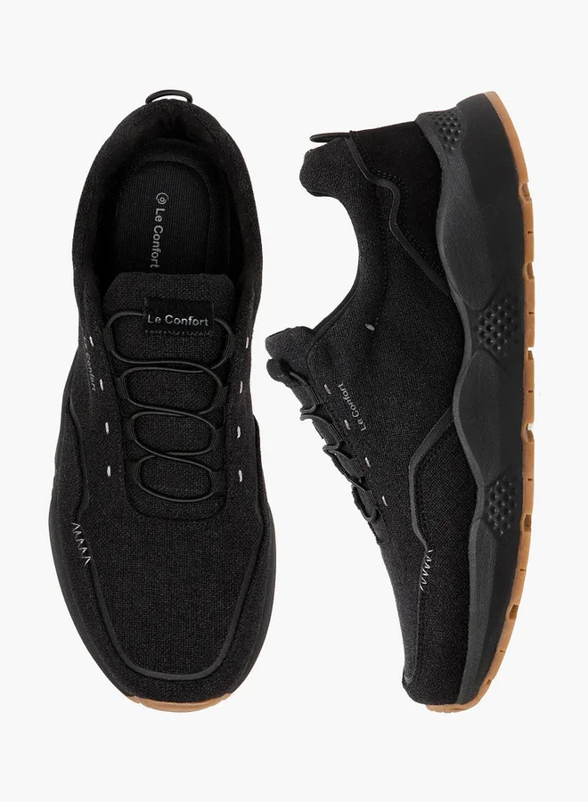 لو كونفورت أحذية رياضية سهلة الارتداء بنسيج بارز