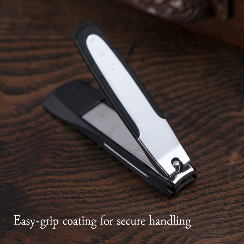 KAI Japanese Nail Clippers With Side Nail File, Stainless Steel, Made in Japan - Image 4