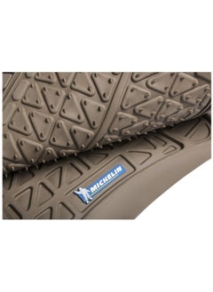 Michelin Michelin Premium Car Rubber Mat (4 pcs Set) with FLEX Lines - TAN  - Image 3