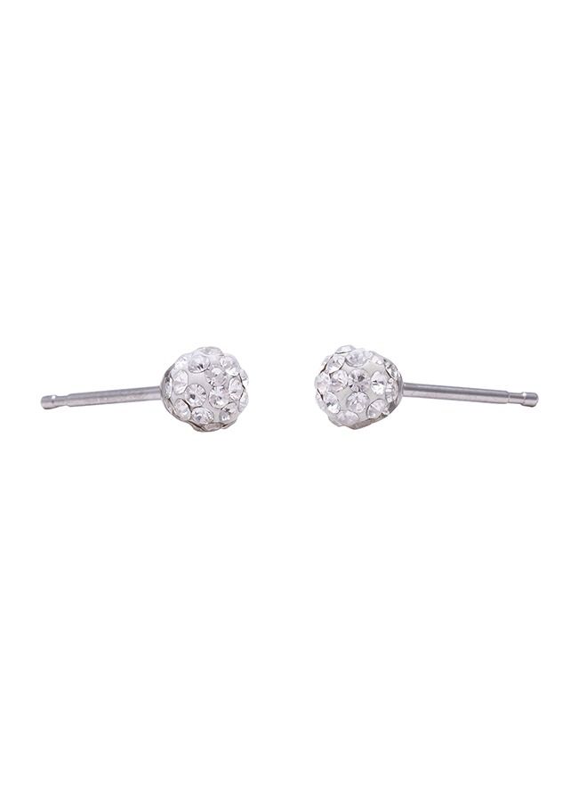 Studex 4.5MM Fireball Crystal Allergy Free Stainless Steel Ear Studs - Image 4