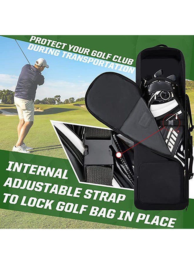 Generic Golf Travel Bag with Wheels Outdoor Wheeled Golf Travel Cover Bag - Image 2
