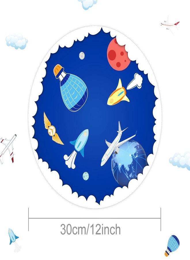 CC HOME Airplane Cupcake Stand 3 Tier Airplane Party Supplies Cake Stand for Birthday Party Decorations - Image 4
