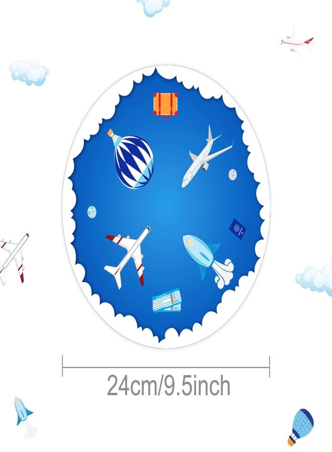 CC HOME Airplane Cupcake Stand 3 Tier Airplane Party Supplies Cake Stand for Birthday Party Decorations - Image 3