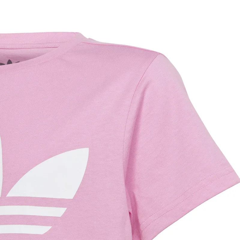 Adidas TREFOIL TEE Pink Originals Kids T-SHIRTS